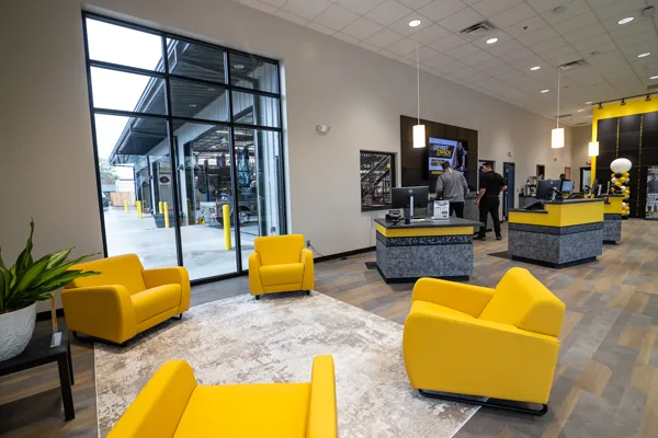 Fast Track Tire and Service lobby and checkout